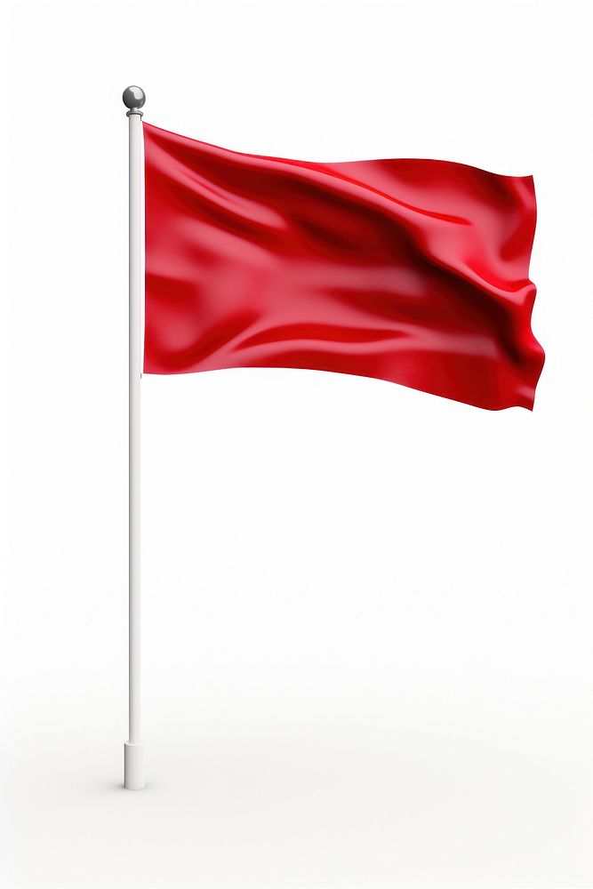 Golf flag red white background patriotism. AI generated Image by rawpixel.