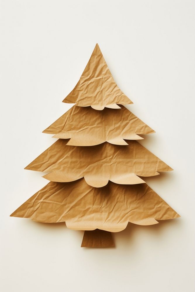 Chrismas tree plant paper wood. AI generated Image by rawpixel.