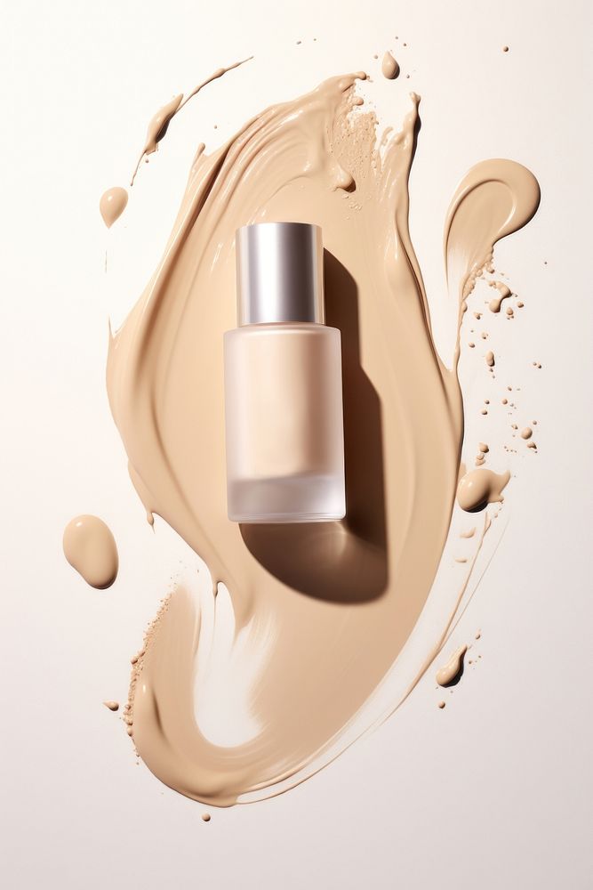 Bottle cosmetics container perfume. AI generated Image by rawpixel.