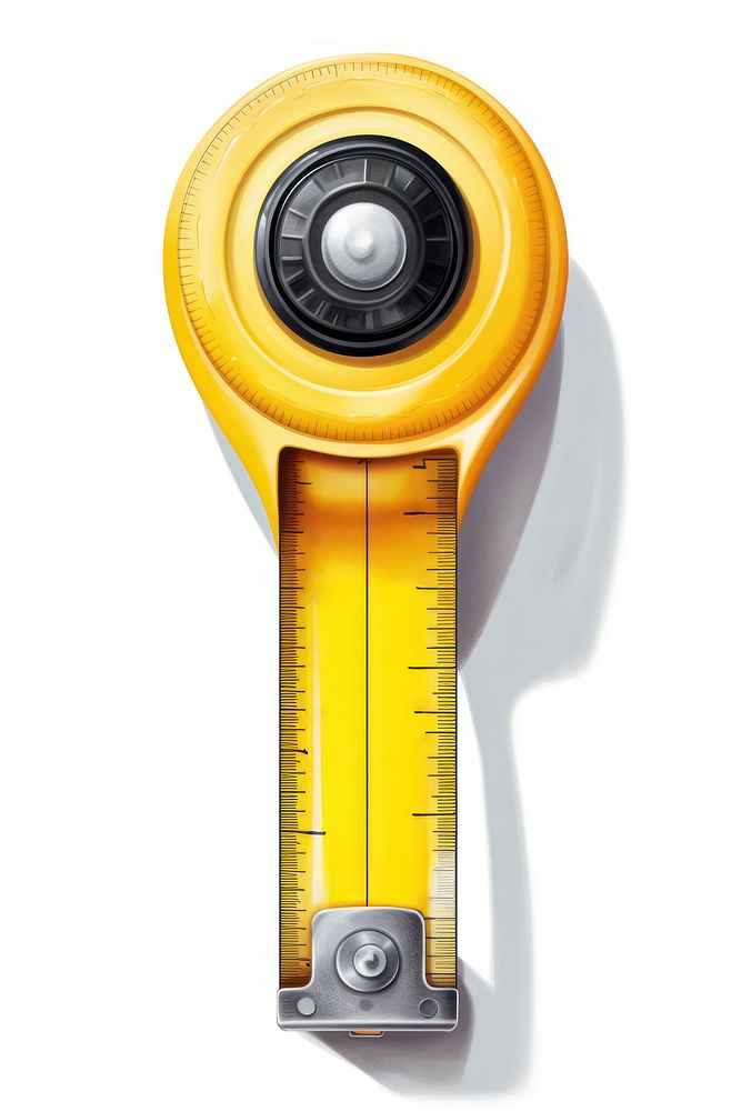 Tape measure number white background technology. AI generated Image by rawpixel.