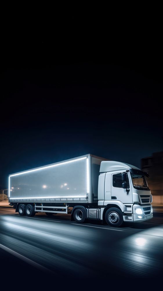 Truck Delivering vehicle transportation architecture. AI generated Image by rawpixel.