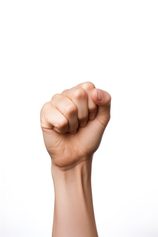 Woman hand victory finger gesturing holding. AI generated Image by rawpixel.