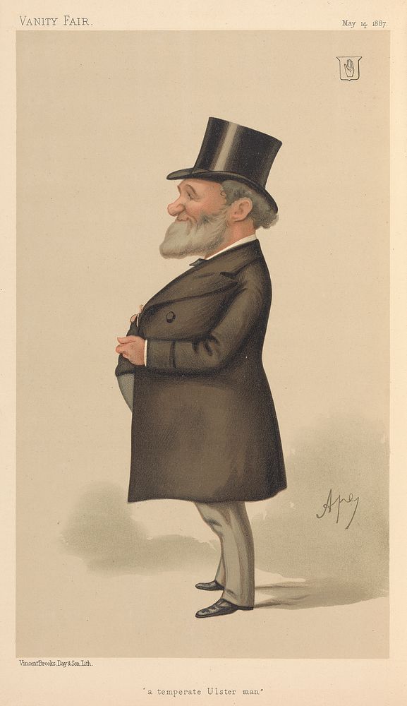 Vanity Fair - Businessmen and Empire Builders. 'a temperate Ulster man.' Sir James Porter Corry. 14 May 1887