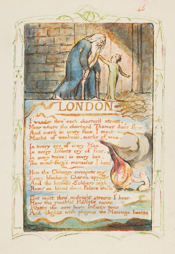 Songs of Innocence and of Experience: London by William Blake