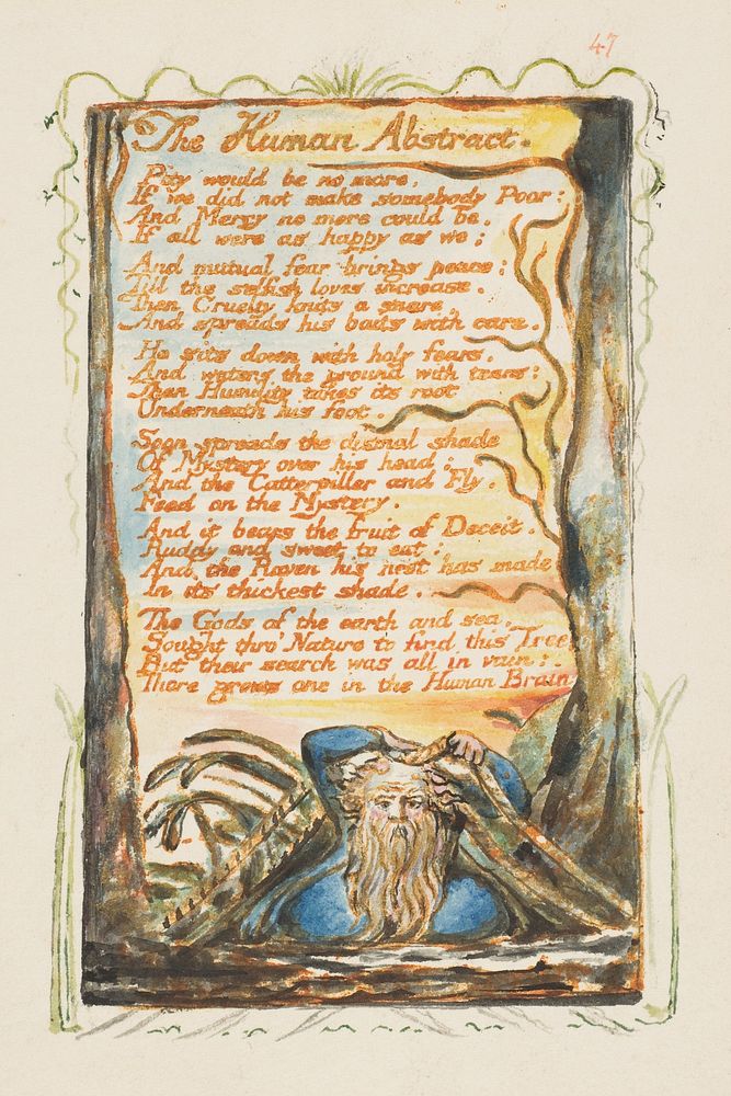 Songs of Innocence and of Experience: The Human Abstract by William Blake
