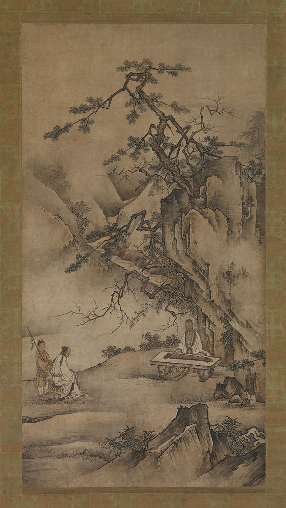 Bo Ya Plays the Qin as Zhong Ziqi Listens