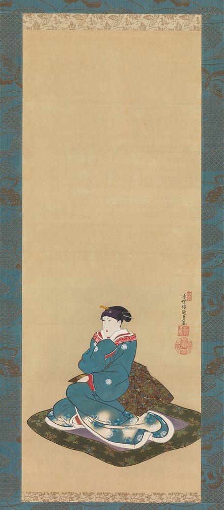 Portrait of Iwai Kumesaburō II by Utagawa Kunisada