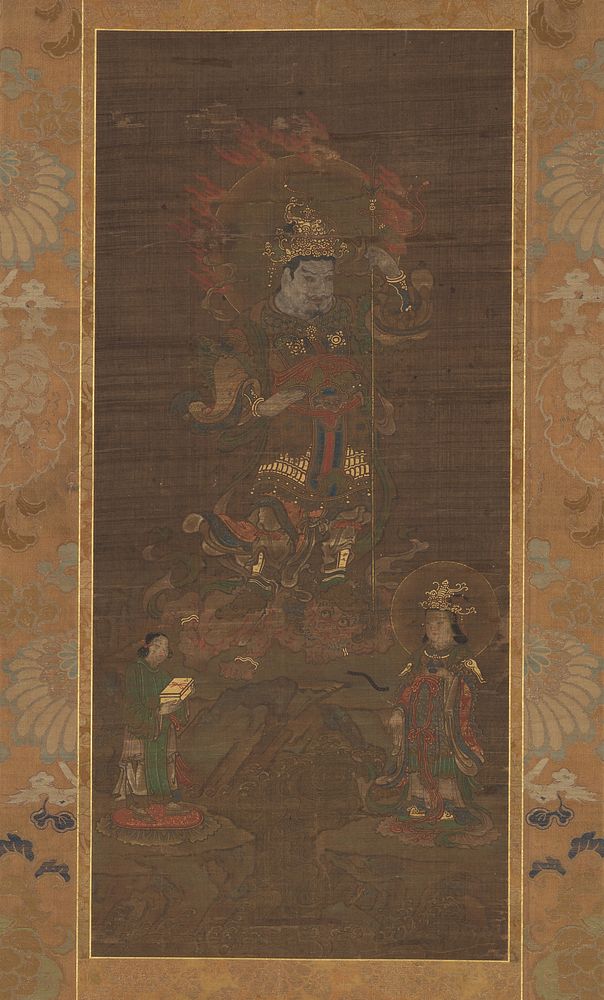 Mount Kurama Mandala: Bishamonten Triad, unidentified artist