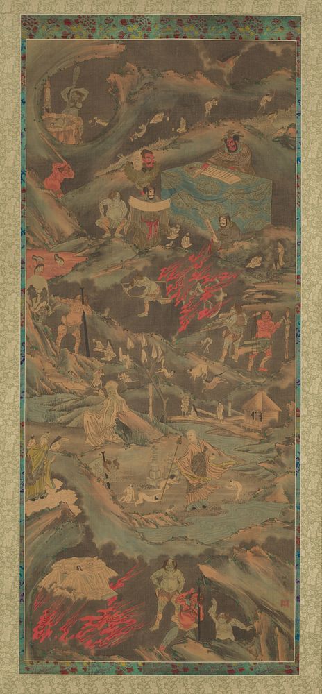 Scenes of the Buddhist Hell by Shōsai