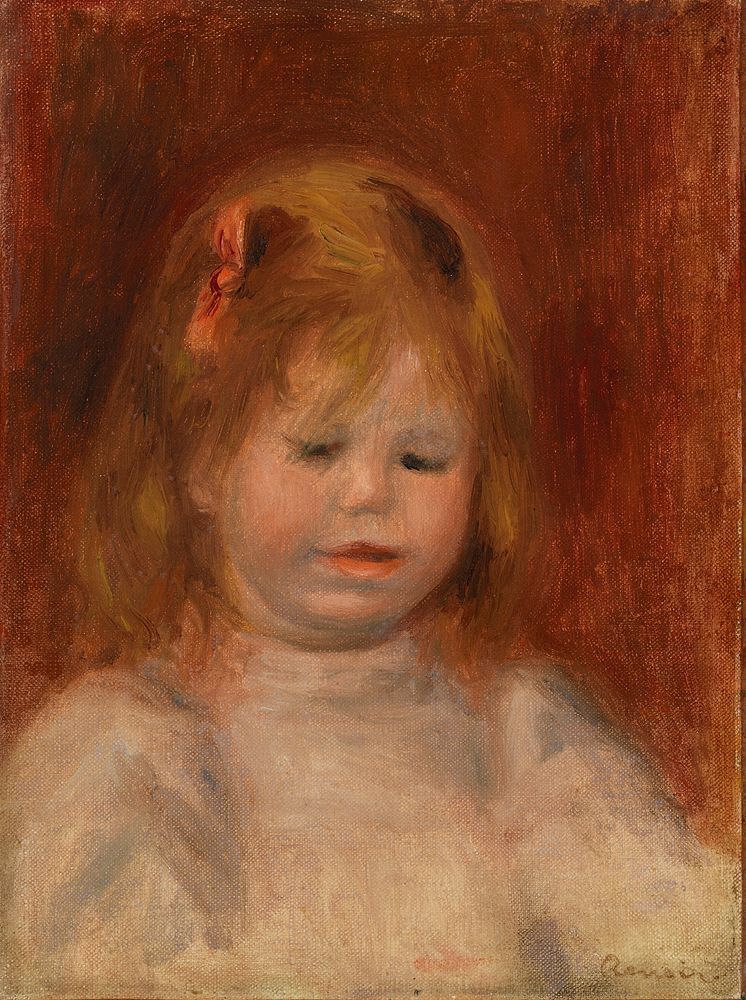 Portrait of Jean Renoir (Portrait de Jean Renoir) by Pierre Auguste Renoir