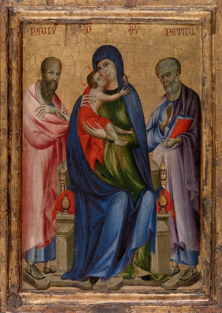 Virgin and Child with Saints Peter and Paul by Unidentified artist