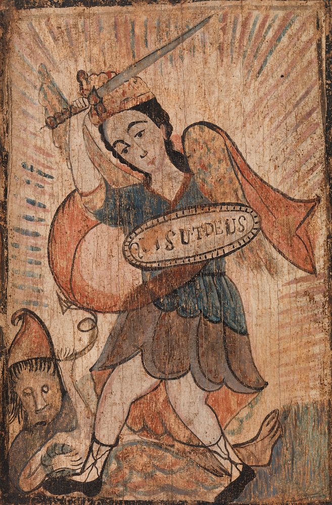 Saint Michael (San Miguel) by José Raphael Aragon