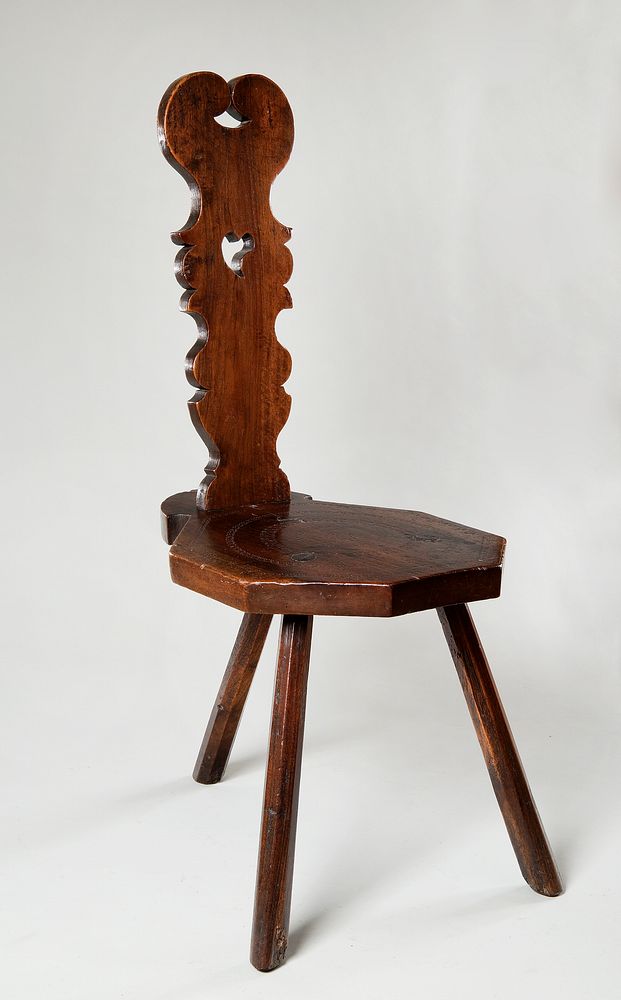 Slat-back Chair by Unidentified Maker