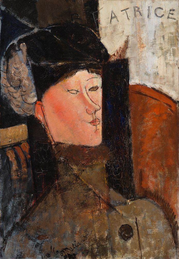 Beatrice (Portrait de Béatrice Hastings) by Amedeo Modigliani