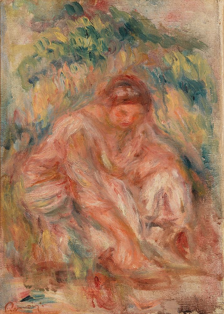 Sketch of a Woman (Esquisse de femme) by Pierre Auguste Renoir