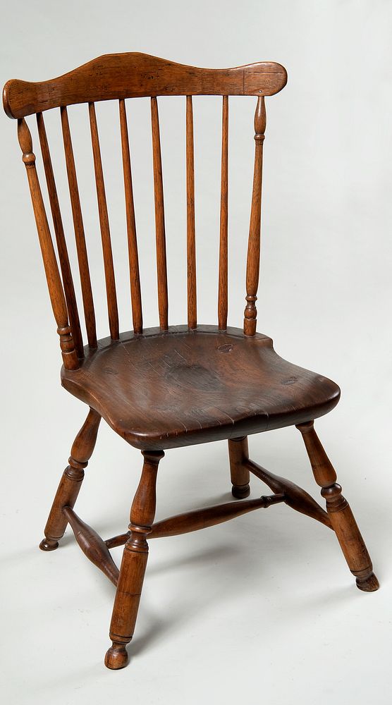 Comb-Back Windsor Side Chair by Unidentified Maker