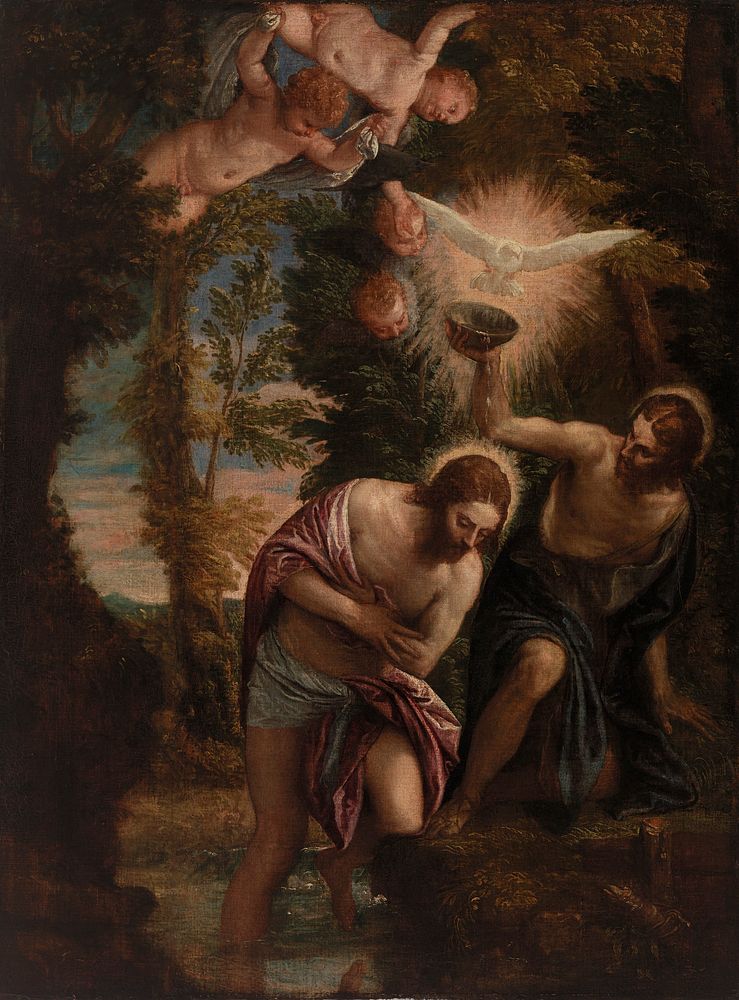 Baptism of Christ by Veronese (Paolo Caliari)