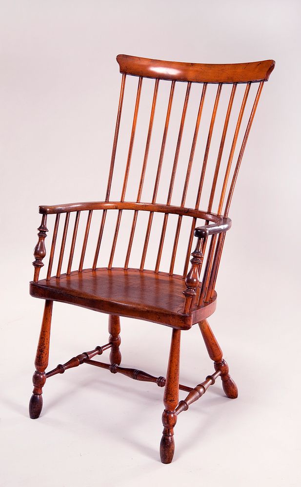 Comb-back Windsor Armchair by Unidentified Maker