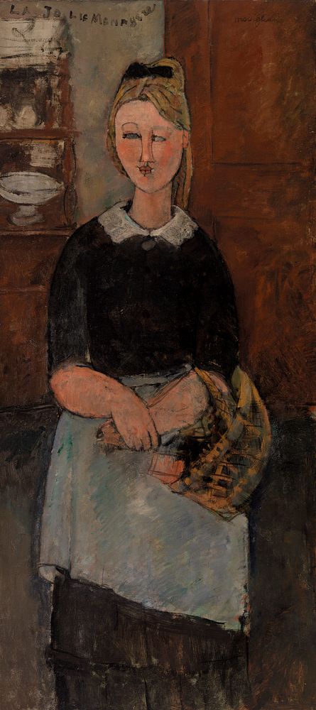 The Pretty Housewife (La Jolie ménagère) by Amedeo Modigliani