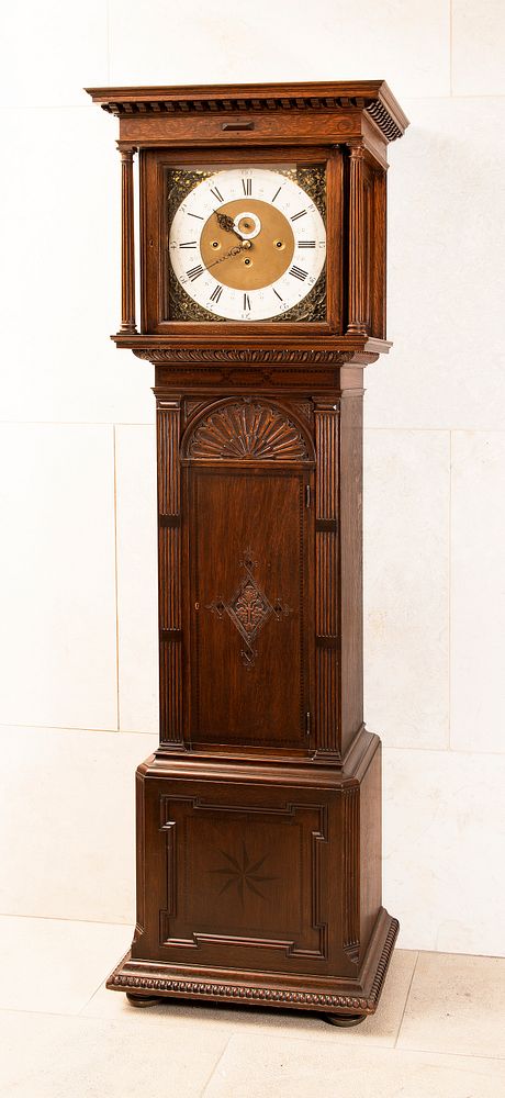 Tall Case Clock by Unidentified Maker