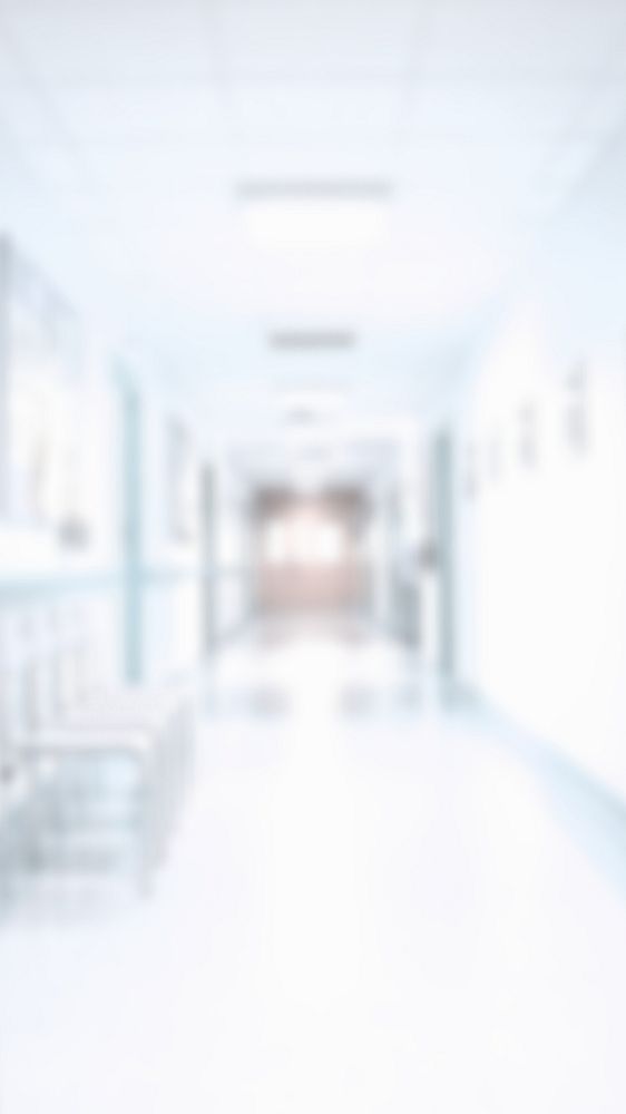 Hospital hallway mobile wallpaper, medical digital remix