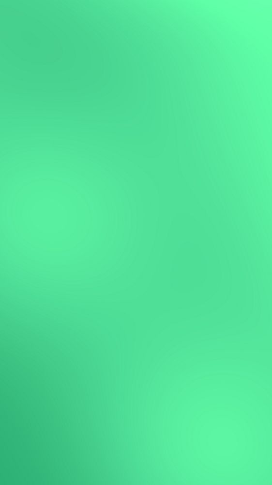 Simple gradient bright green mobile wallpaper