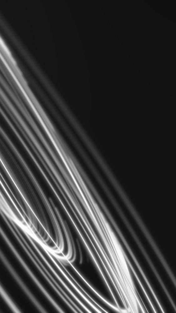 Abstract black mobile wallpaper, digital remix