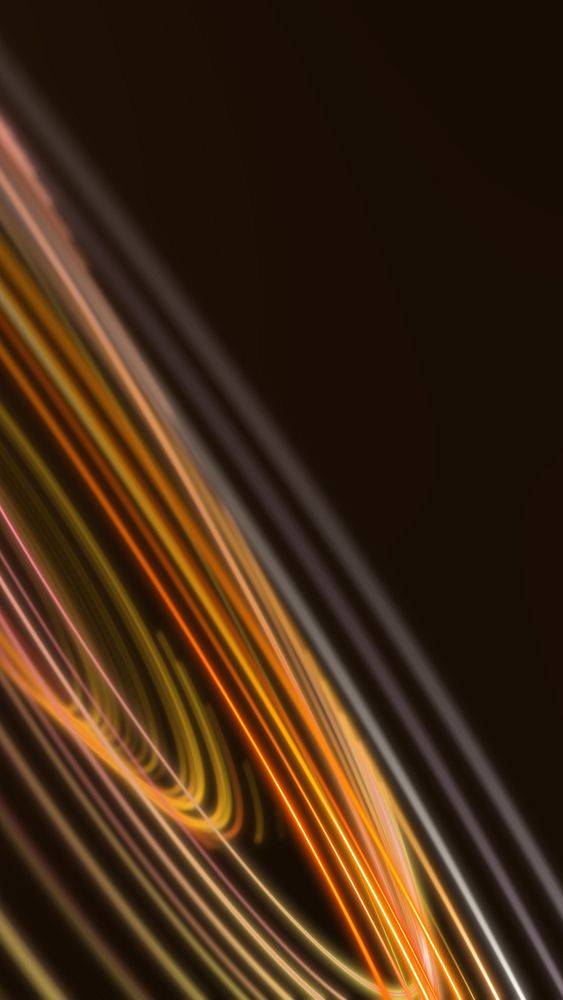 Abstract yellow technology mobile wallpaper, digital remix