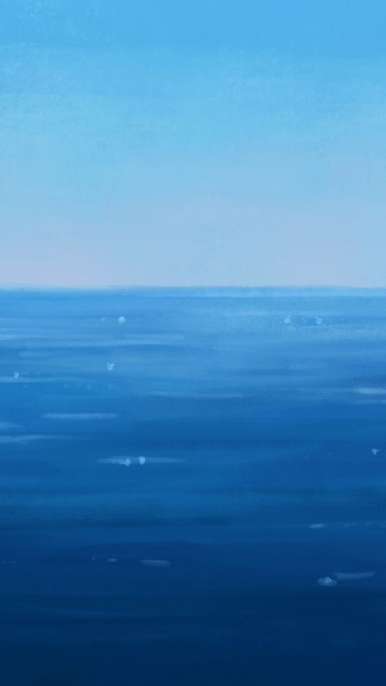 Blue sea iPhone wallpaper background