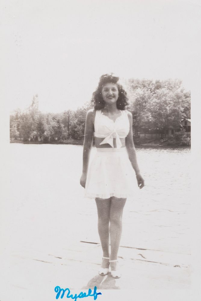  Young Woman by Lake
