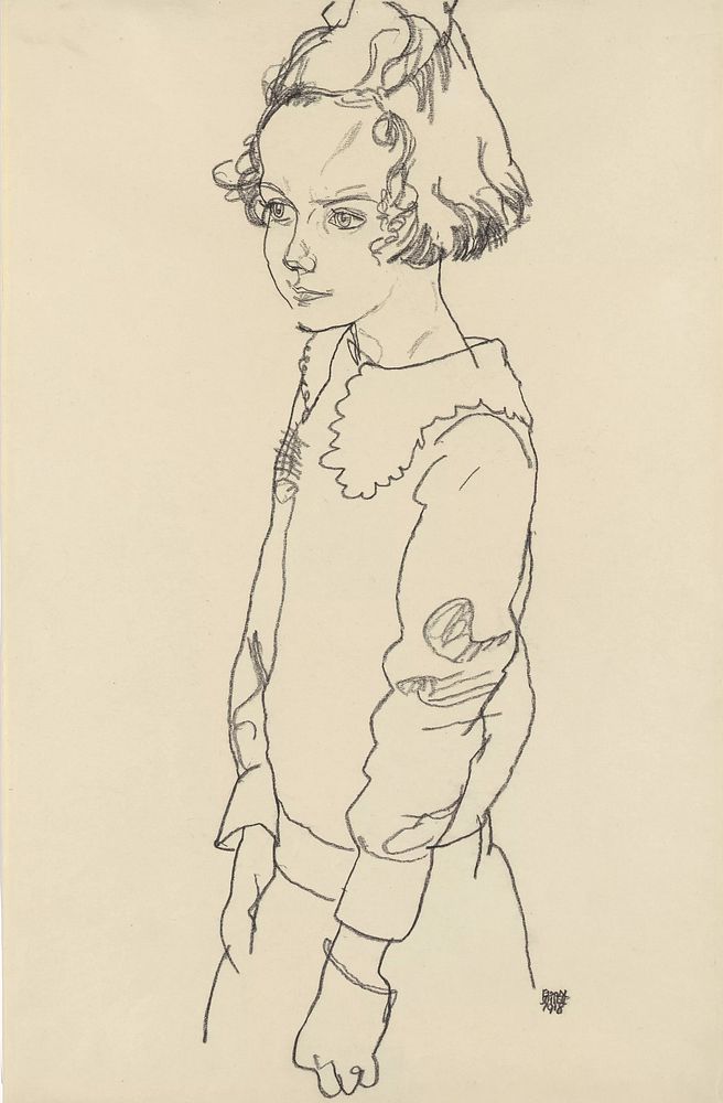 Portrait of Maria Steiner by Egon Schiele