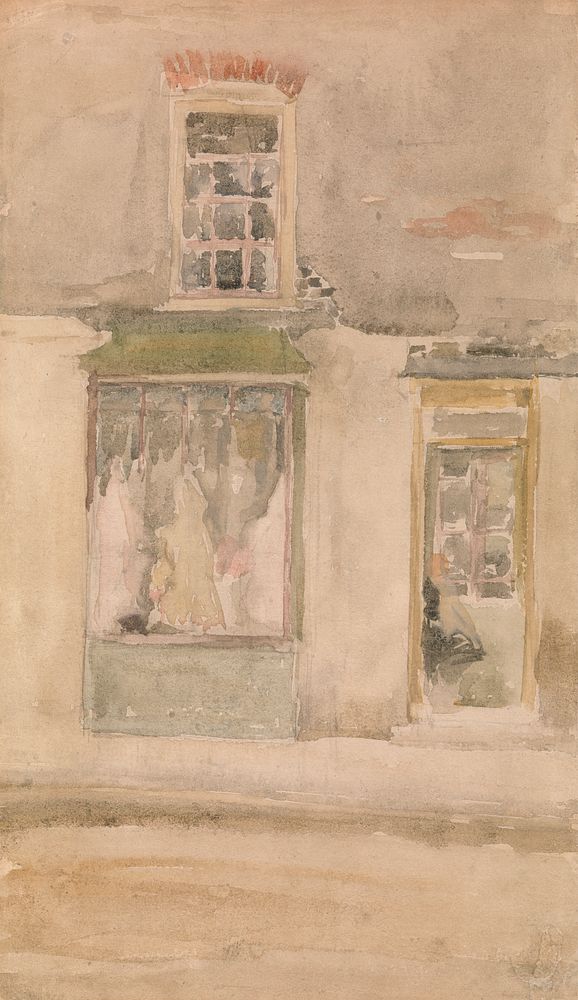 The Dressmaker's Shop by James Mcneill Whistler