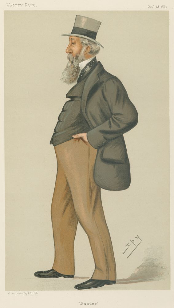 Politicians - Vanity Fair- 'Dundee'. Mr. George Armitstead. October 28, 1882