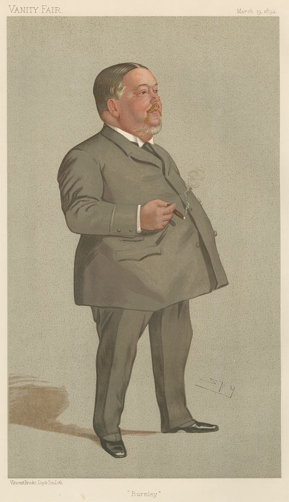 Politicians - Vanity Fair - 'Burnley'. Mr. Jabez Spencer Balfour. March 19, 1892