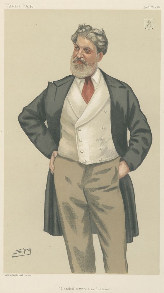Politicians - Vanity Fair - 'Landed estates in Ireland'. Sir Thomas Bateson. January 28, 1882