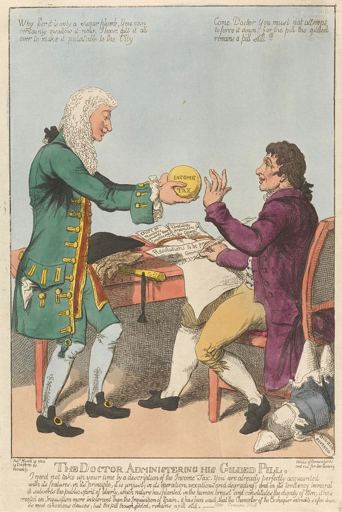The Doctor Administering His Gilded Pill