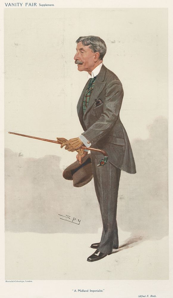 Politicians - Vanity Fair - 'A Midland Imperialist'. Mr. Alfred F. Bird. September 30, 1908