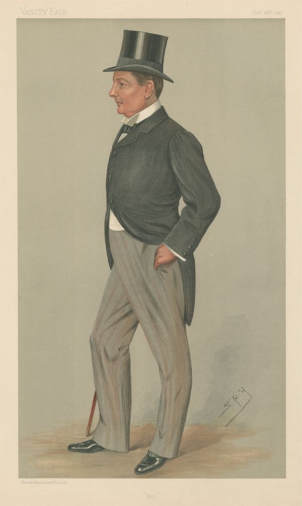 Politicians - Vanity Fair - 'Sol'. Lord Dungarvan. October 28, 1897
