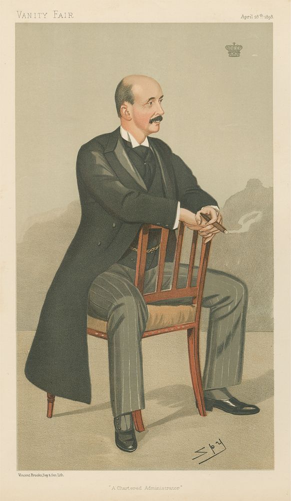 Politicians - Vanity Fair - 'A Chartered Administrator'. Earl Grey. April 28, 1898