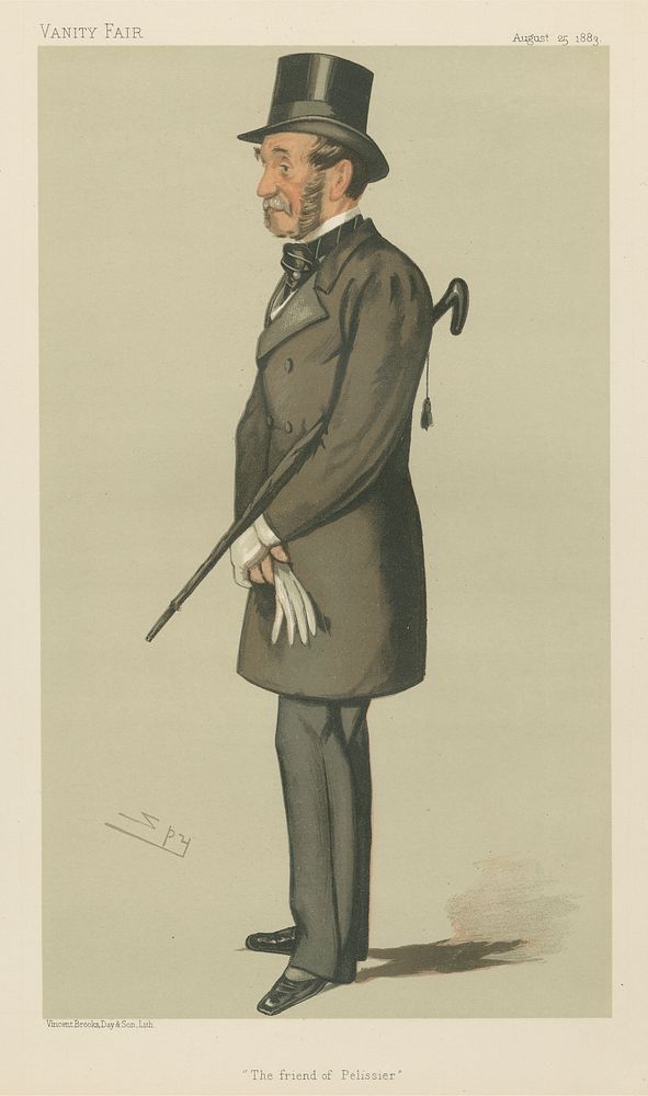 Politicians - Vanity Fair - 'The Friend of Pellissier'. General the Hon. St. George Gerald Foley. August 25, 1883