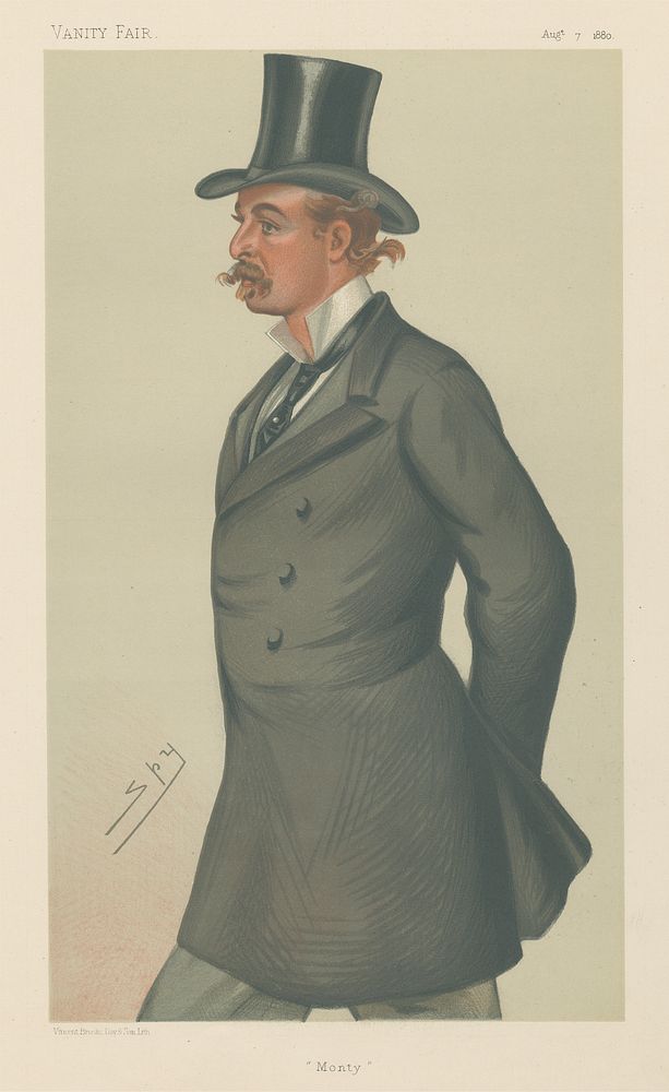 Politicians - Vanity Fair - 'Monty'. Mr. Montague John Guest. August 7, 1880
