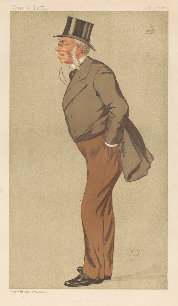 Vanity Fair: Legal; 'An Irish Lawyer', Lord Morris of Spiddal, September 14, 1893