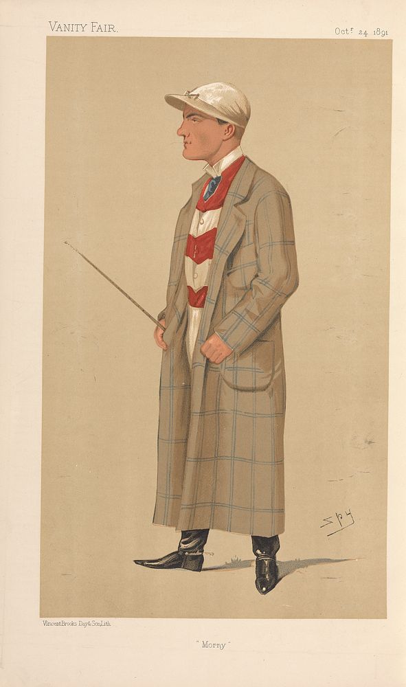 Vanity Fair: Jockeys; 'Morny', H. Mornington Cannon, October 24, 1891