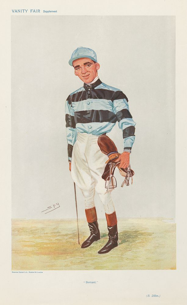 Vanity Fair: Jockeys; 'Bernard', Bernard Dillon, September 12, 1906