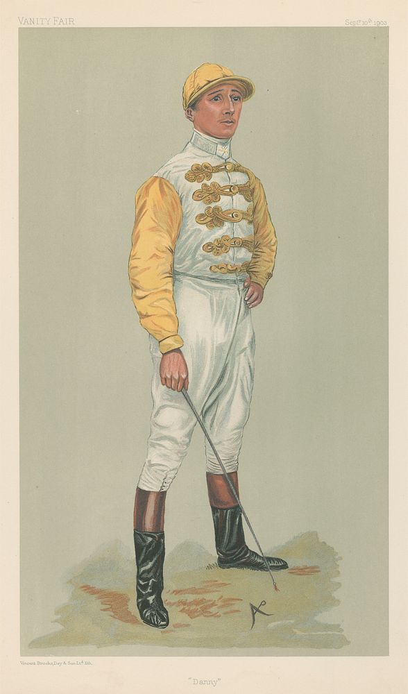 Vanity Fair: Jockeys; 'Danny', Dan Maher, September 10, 1903