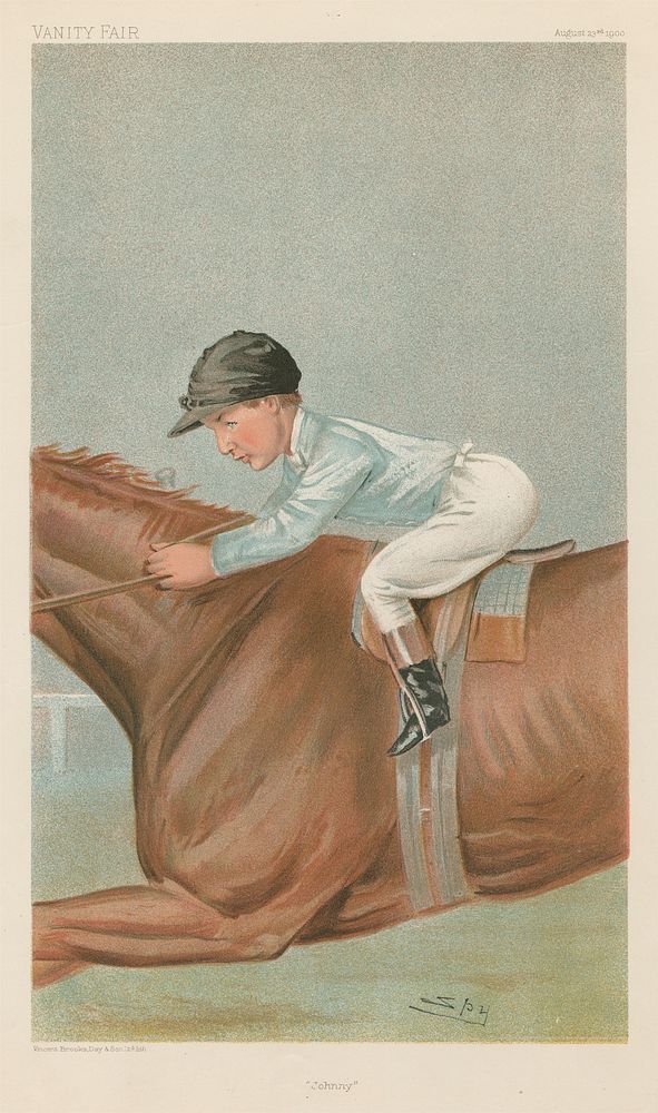 Vanity Fair: Jockeys; 'Johnny', Johnny Reiff, August 23, 1900