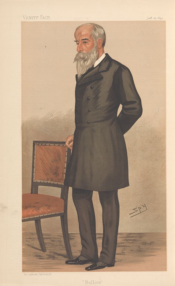 Vanity Fair, Businessmen and Empire Builders. 'Bullion'. Mr. Stewart Pixley, J.P.D.L. - 25 January 1890