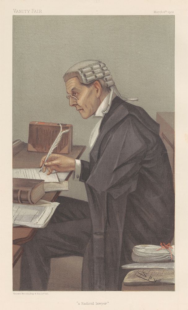 Vanity Fair: Legal; 'A Radical Lawyer', Mr. John Walton, March 6, 1902