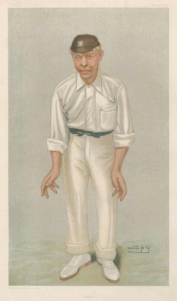 Vanity Fair - Cricket. 'Bobby'. Robert Abel. 5 June 1902