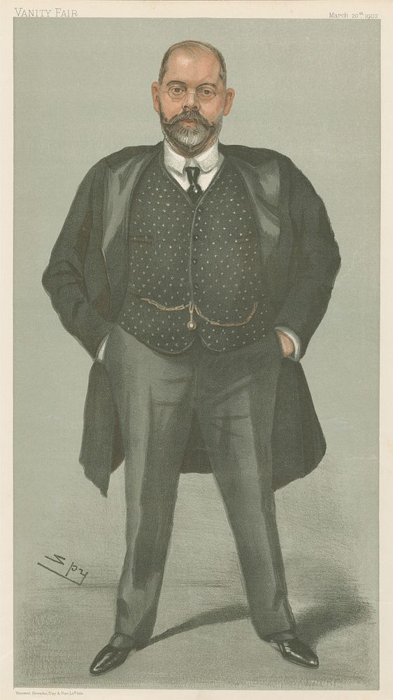 Vanity Fair - Doctors and Scientists. Dr. Robert Henry Scanes Spicer. 20 March 1902